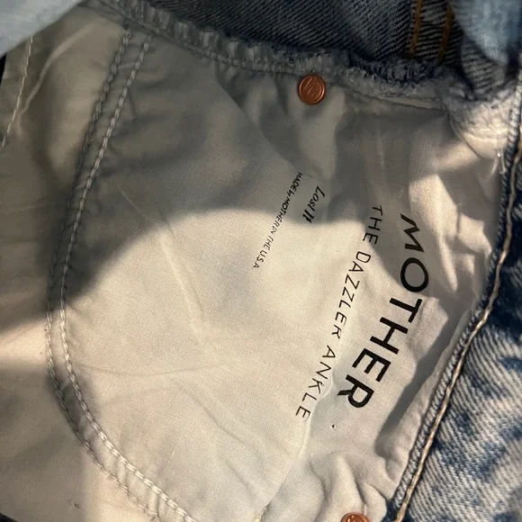 Mother Jeans | NWT dazzler superior ankle straight crop - Picture 9 of 11
